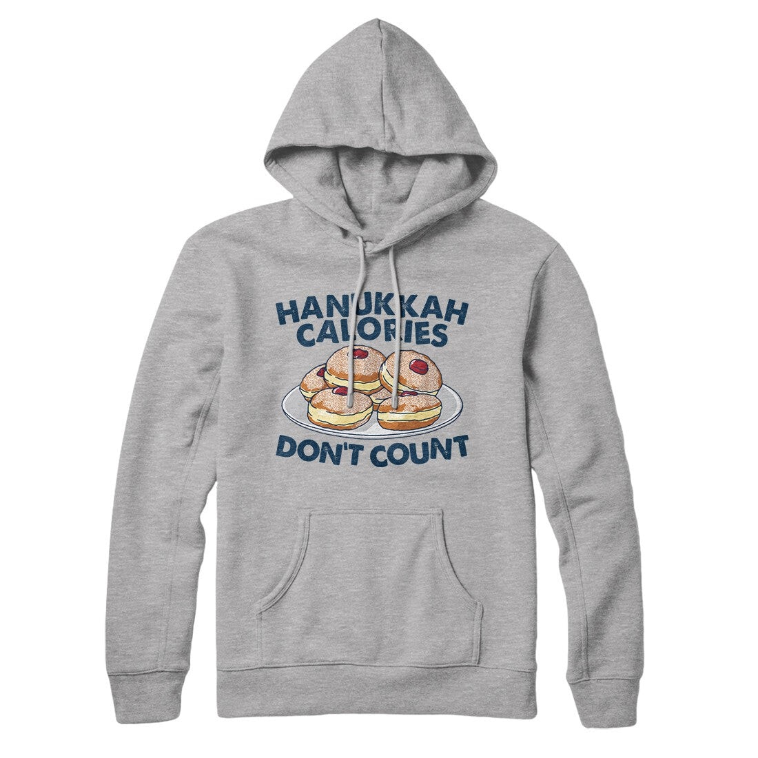 Hanukkah Calories Don't Count Hoodie