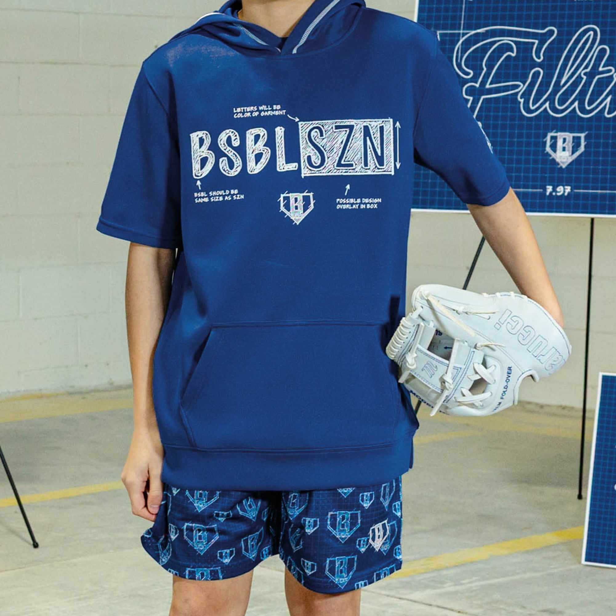Engineered For The Game Shorts - Blue