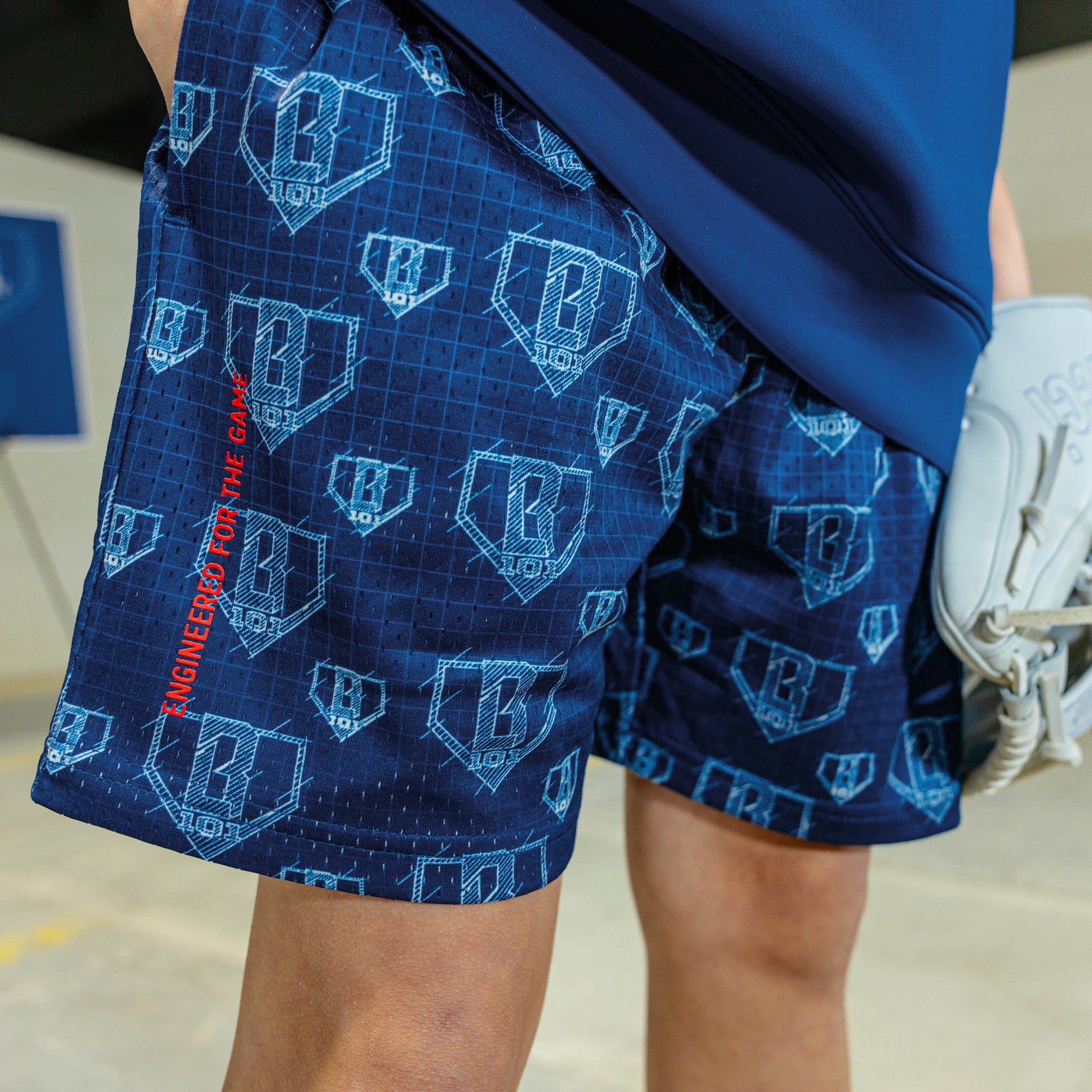 Engineered For The Game Shorts - Blue