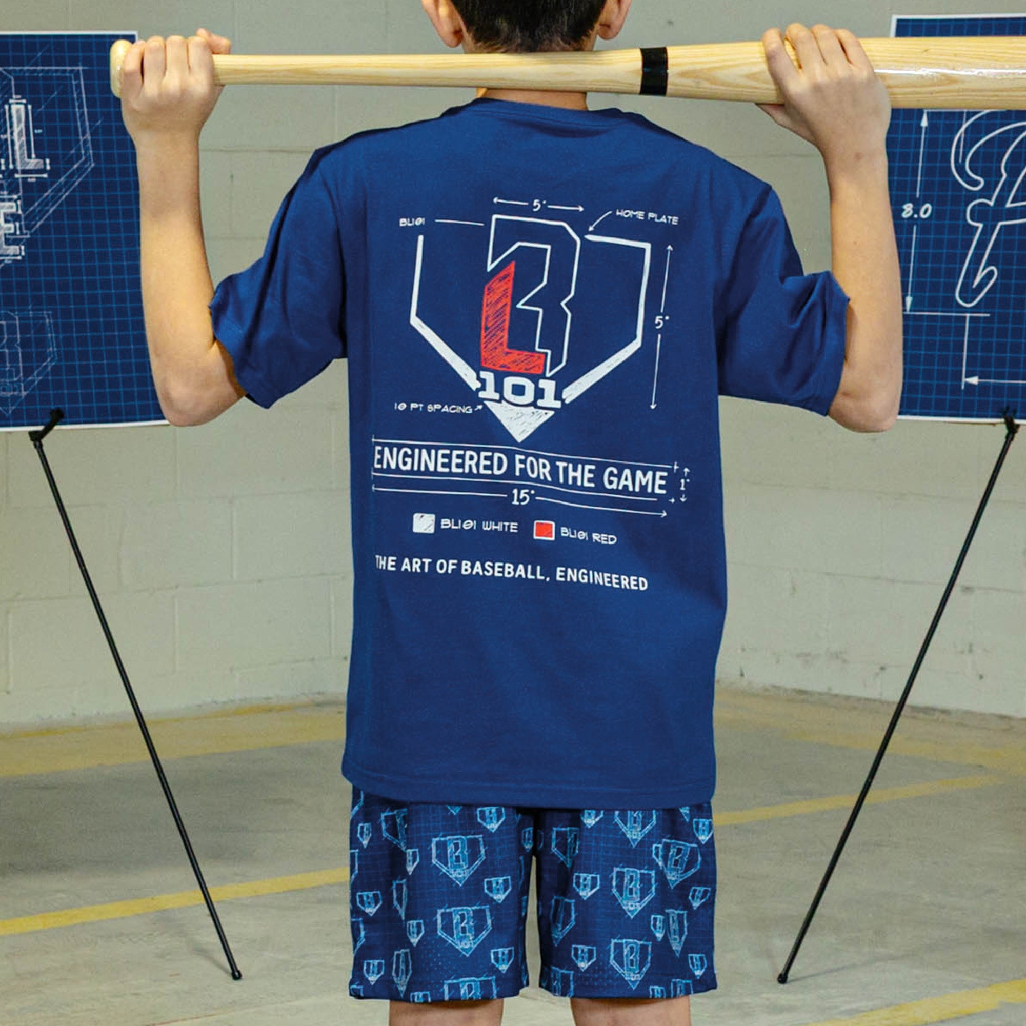 Engineered For The Game Shorts - Blue