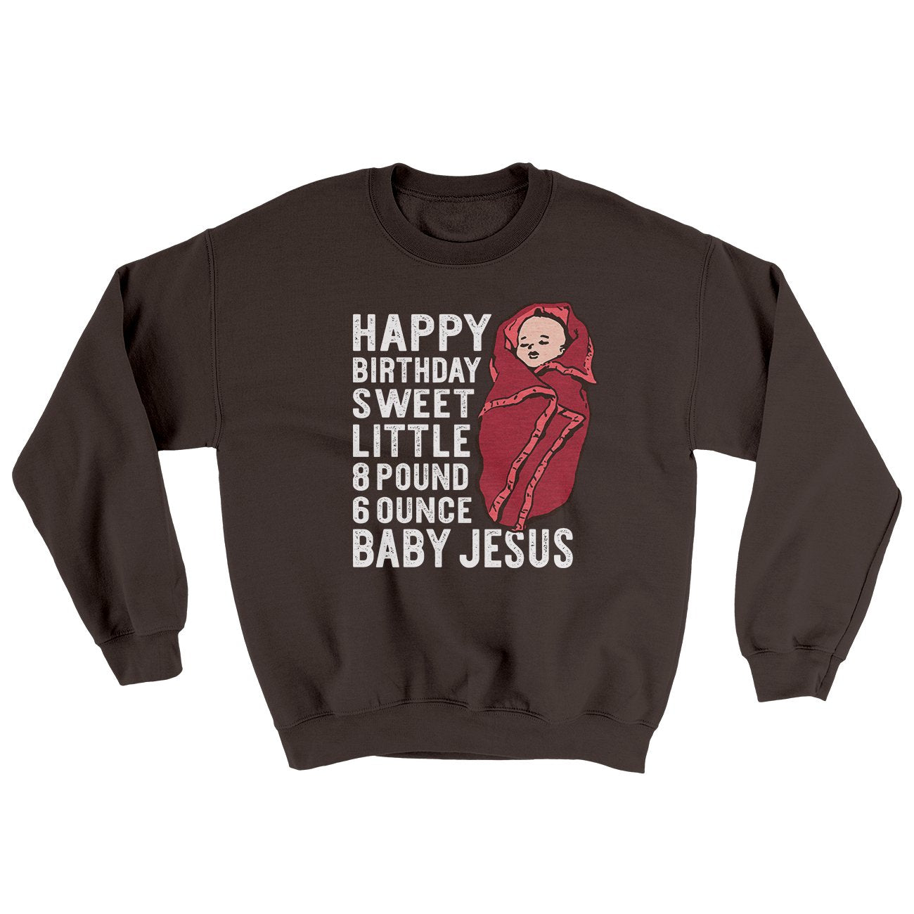 Happy Birthday Baby Jesus Funny Movie Men/Unisex Ugly Sweater