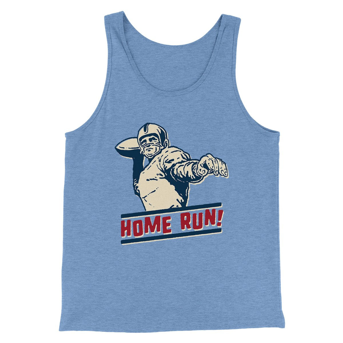 Home Run! Funny Men/Unisex Tank Top