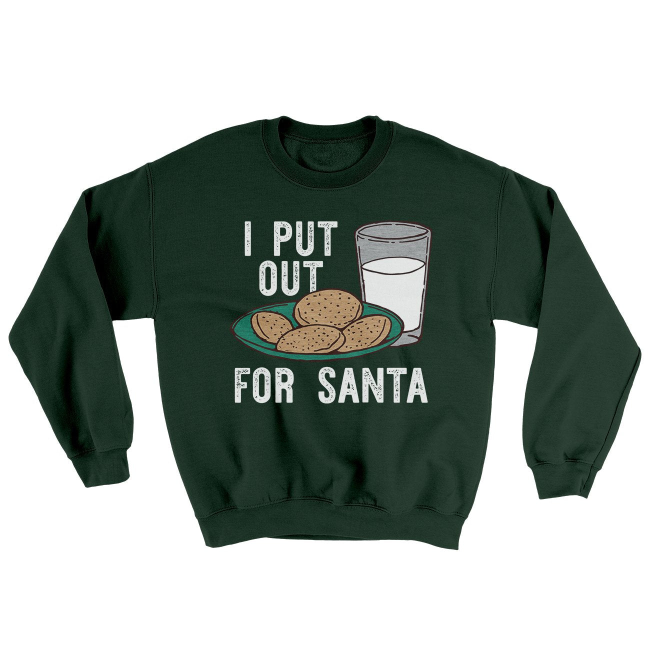 I Put Out for Santa Men/Unisex Ugly Sweater