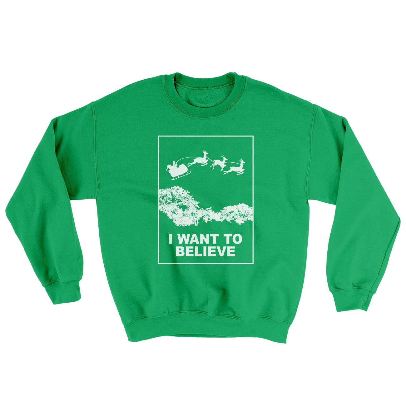 I Want to Believe Men/Unisex Ugly Sweater