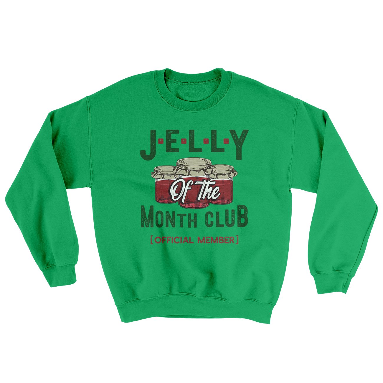 Jelly of the Month Club Funny Movie Men/Unisex Ugly Sweater