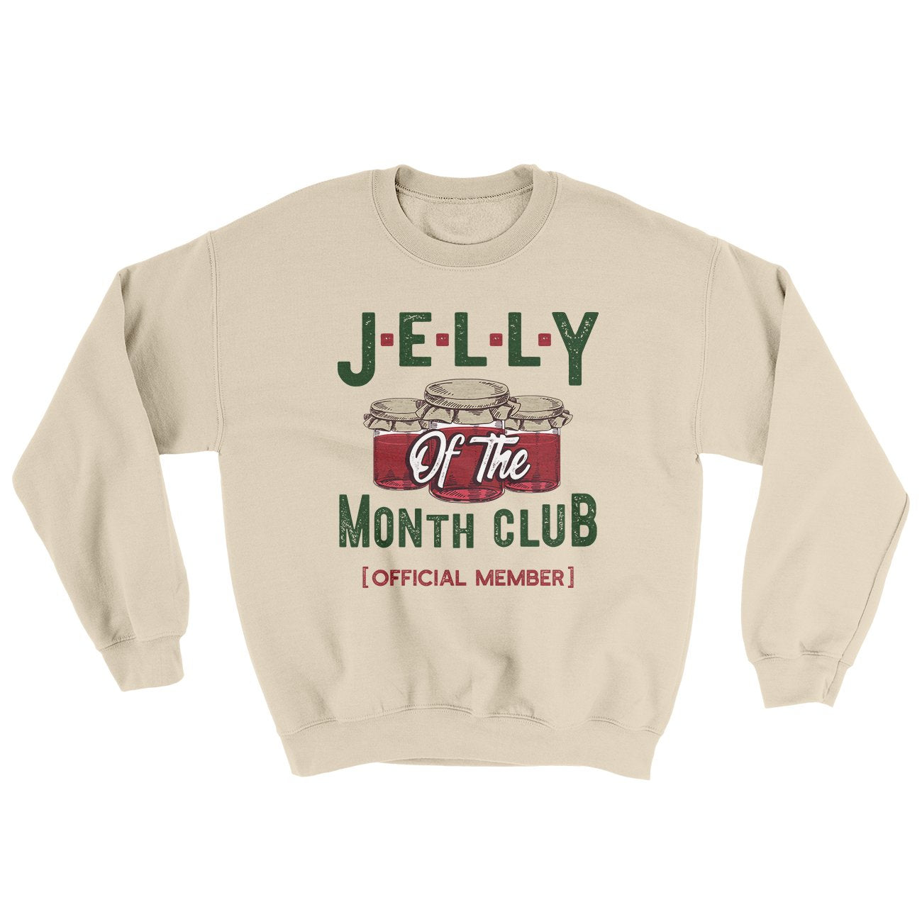 Jelly of the Month Club Funny Movie Men/Unisex Ugly Sweater