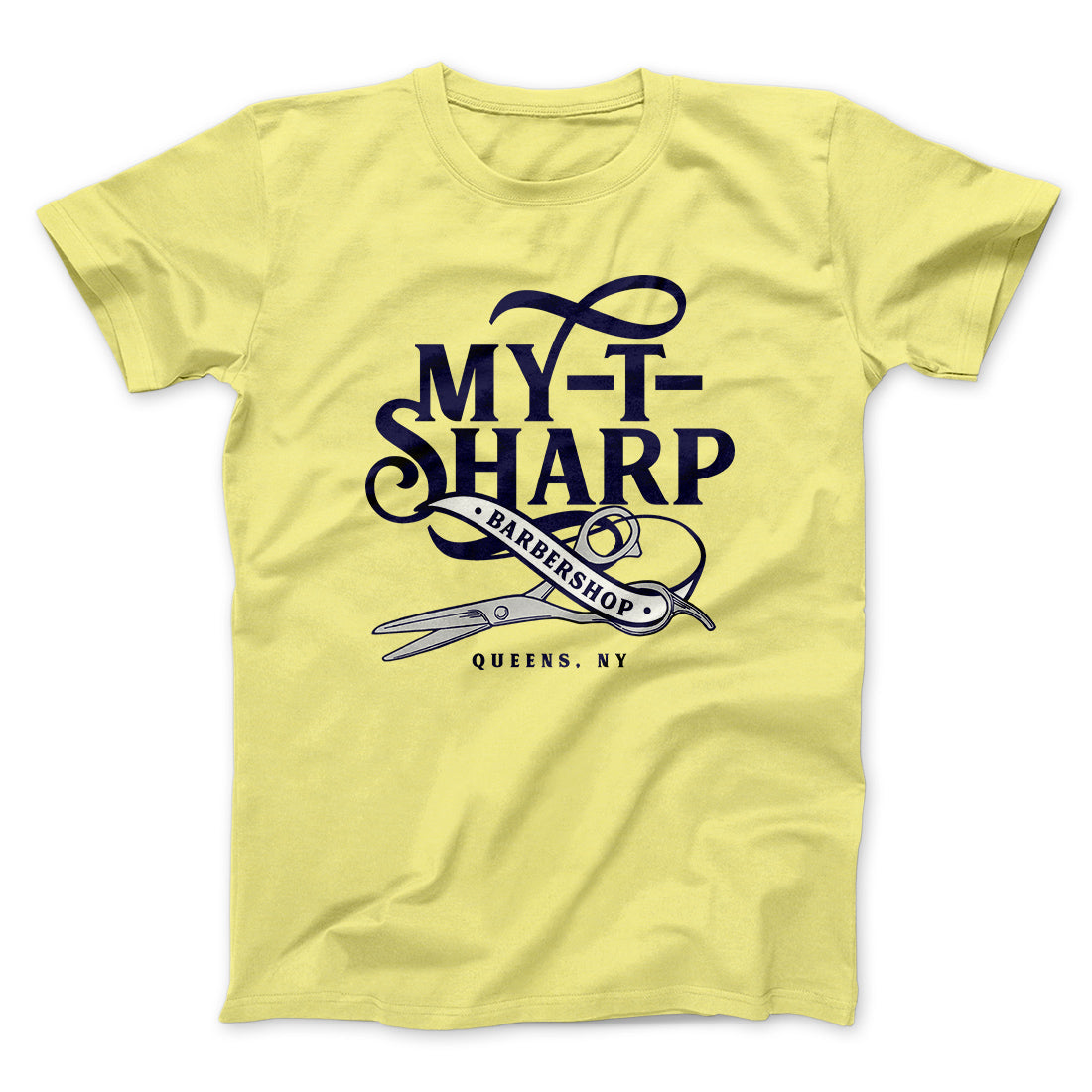 My-T-Sharp Barbershop Funny Movie Unisex T-Shirt - Soft Cotton Crew Neck Tee