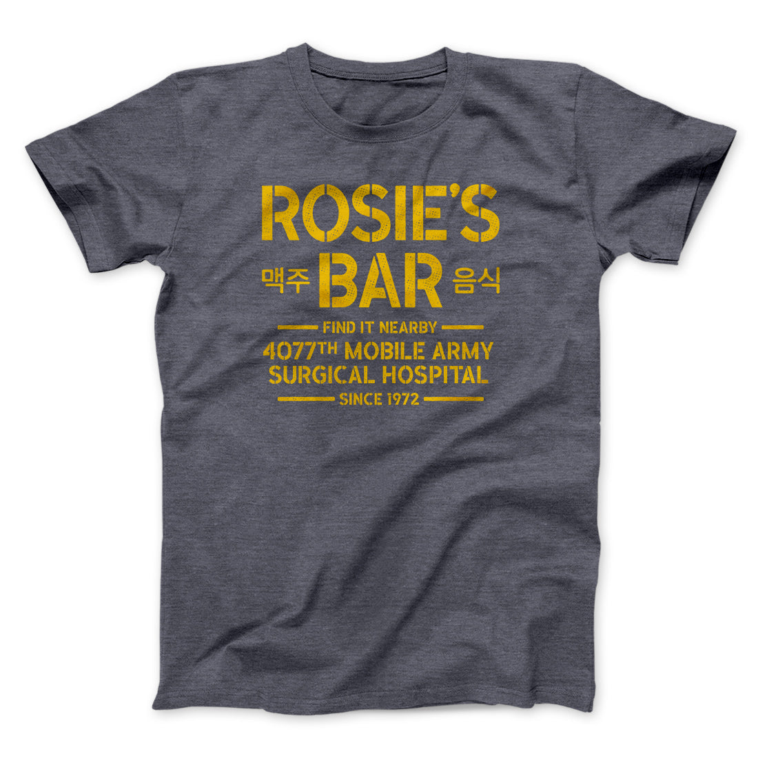 Rosie's Bar Men/Unisex T-Shirt - Soft Cotton Crew Neck Tee