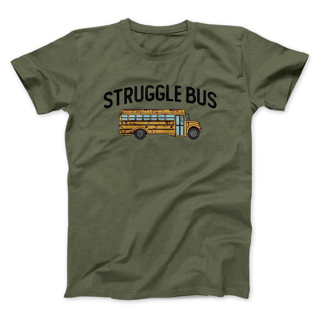 Struggle Bus Unisex T-Shirt - Soft Cotton Graphic Tee, Vintage Fit