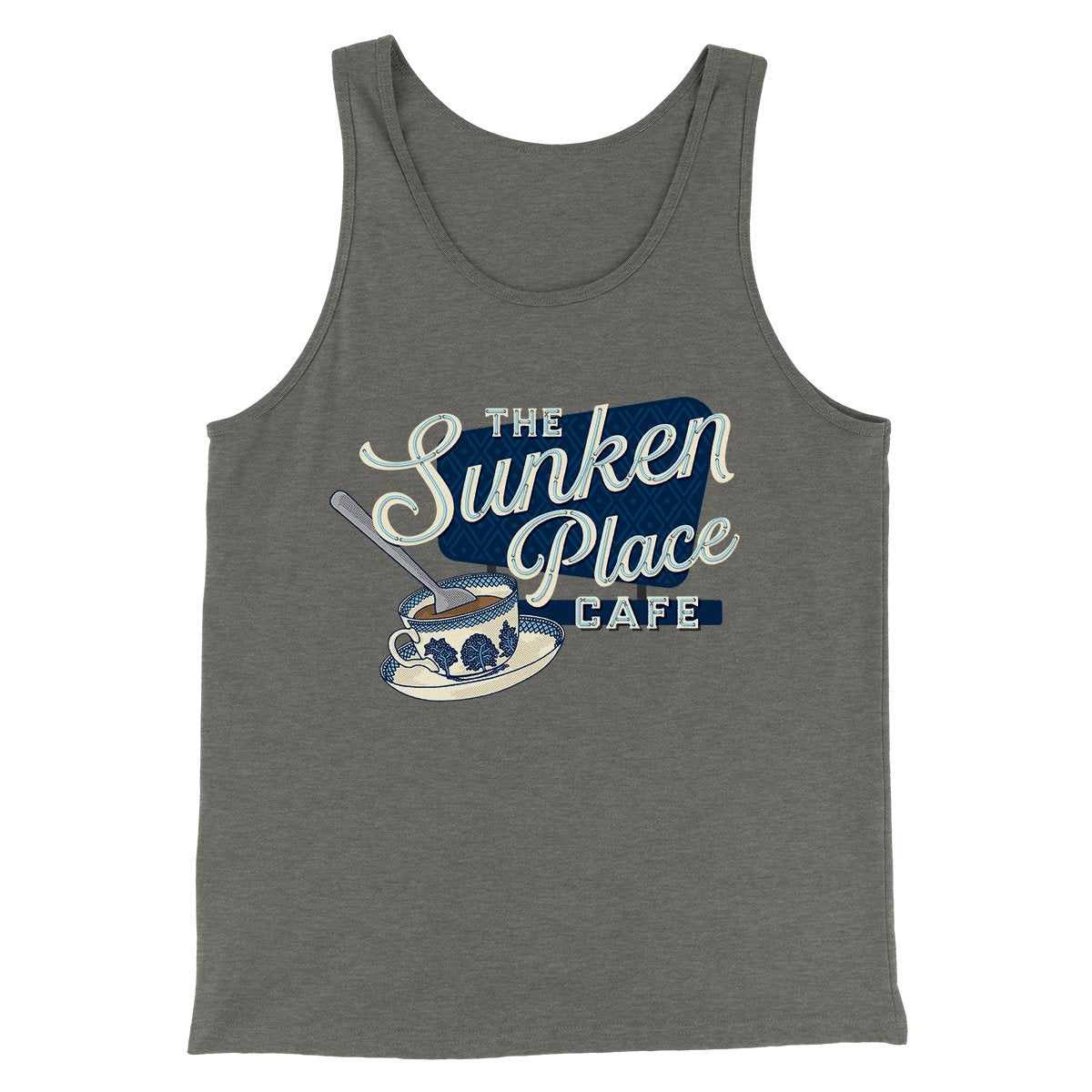 The Sunken Place Cafe Funny Movie Men/Unisex Tank Top
