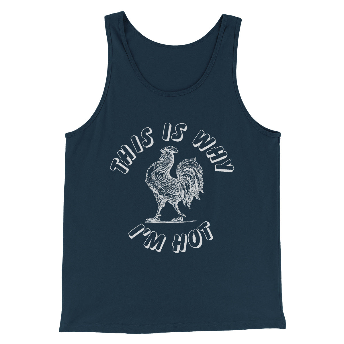 This Is Why I'm Hot Funny Men/Unisex Tank Top