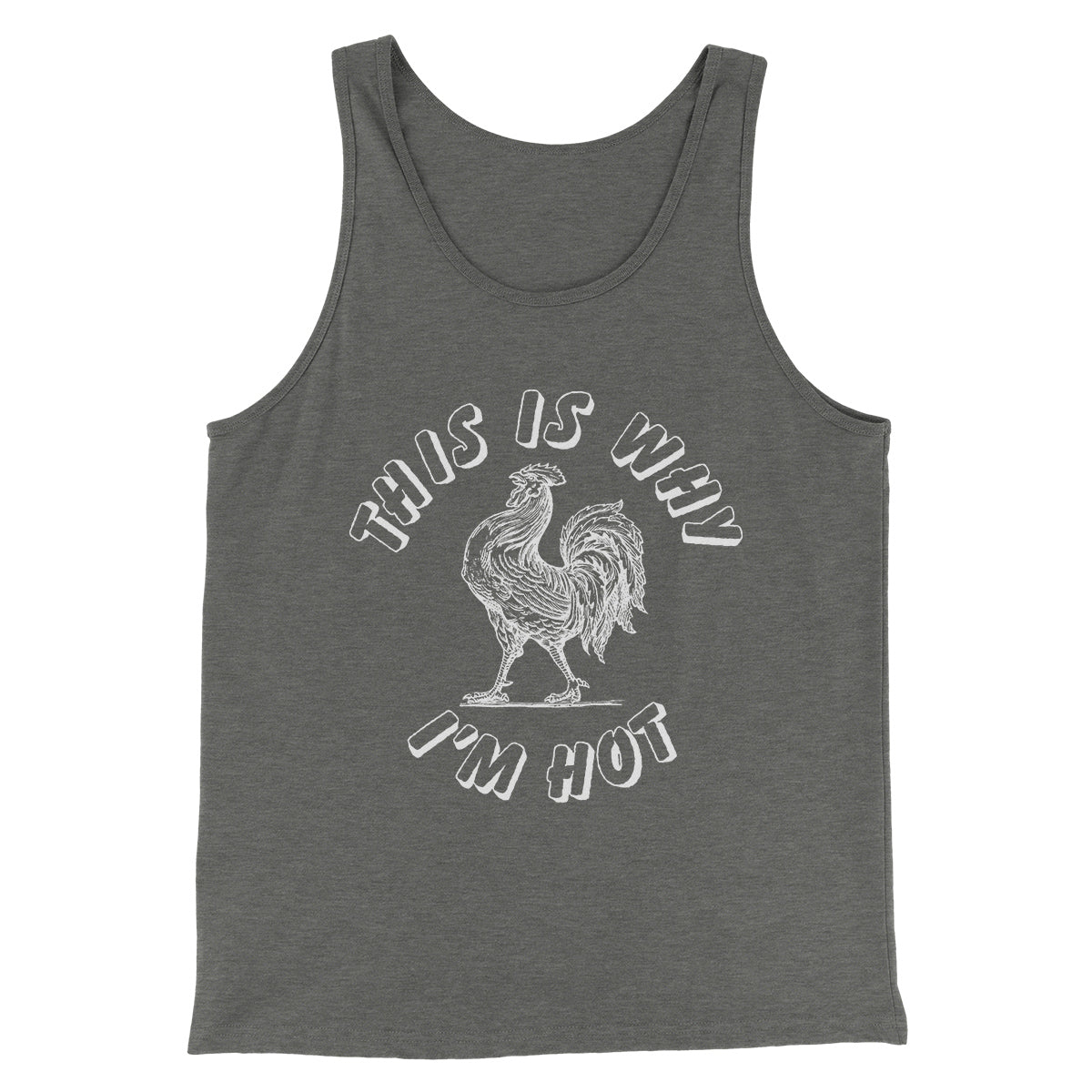 This Is Why I'm Hot Funny Men/Unisex Tank Top