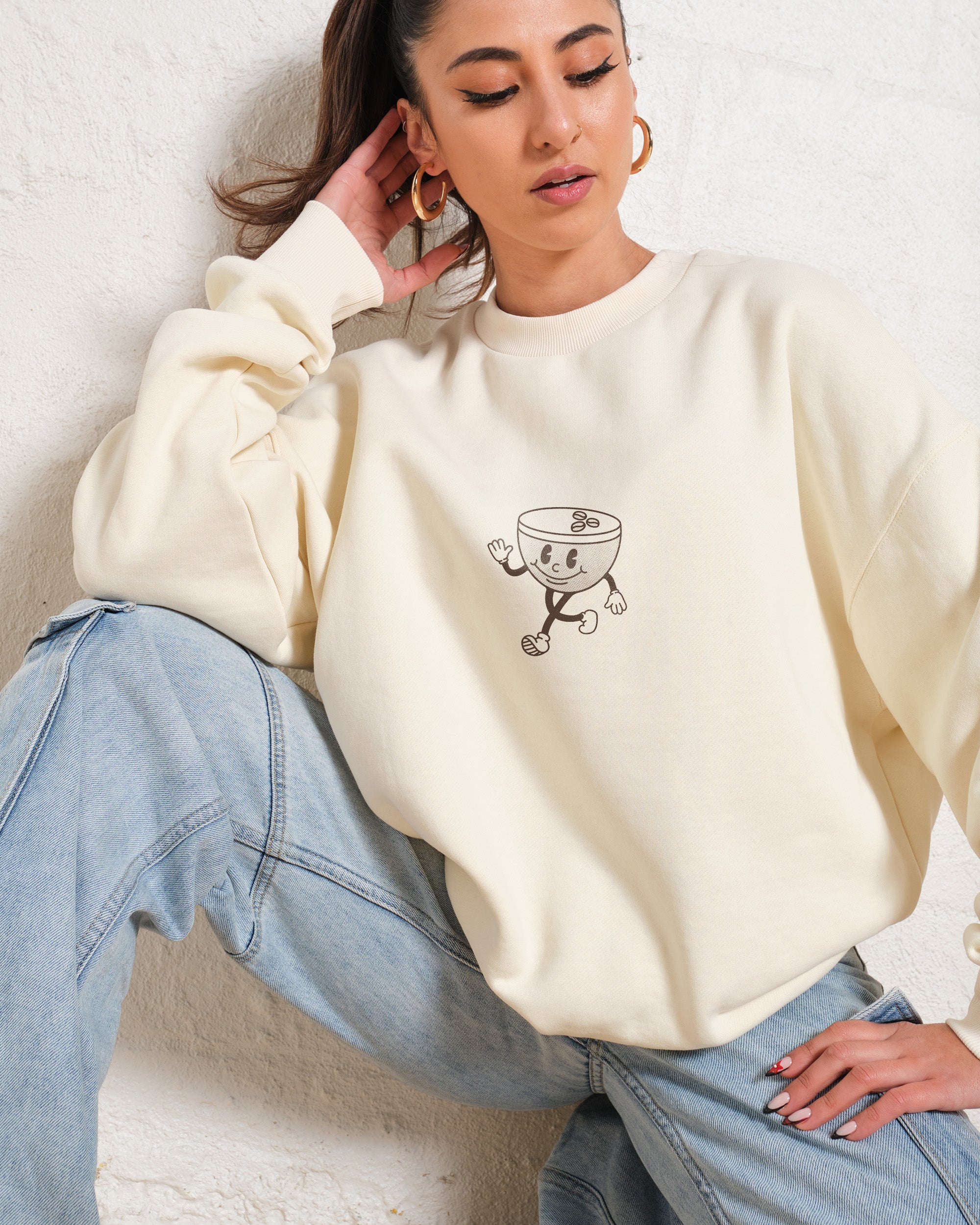 Espresso Martini Unisex Sweatshirt - Premium 340gsm Cotton Poly Blend Graphic Print