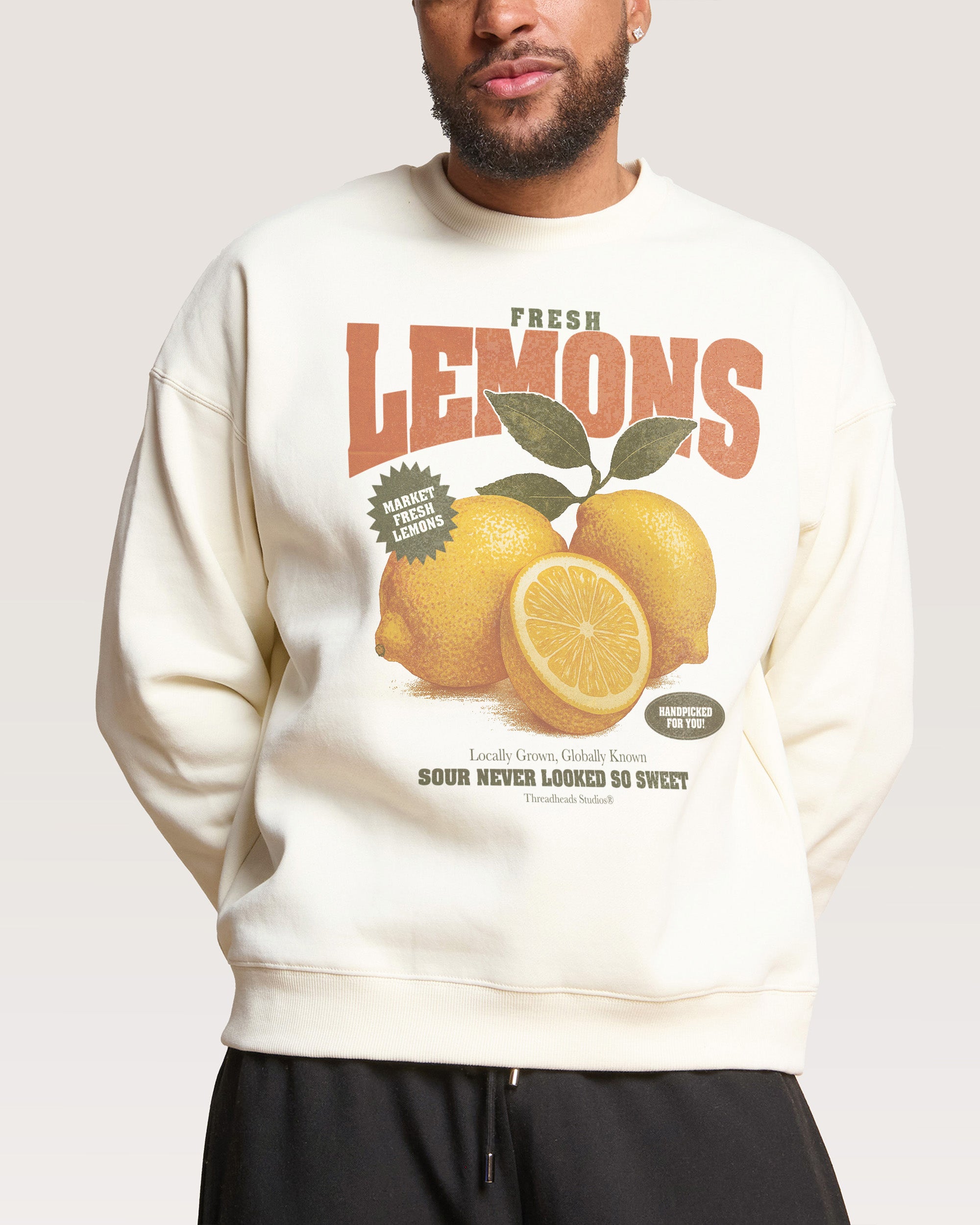 Main Squeeze Unisex Graphic Sweatshirt - Threadheads Premium 340gsm Cotton-Poly Blend
