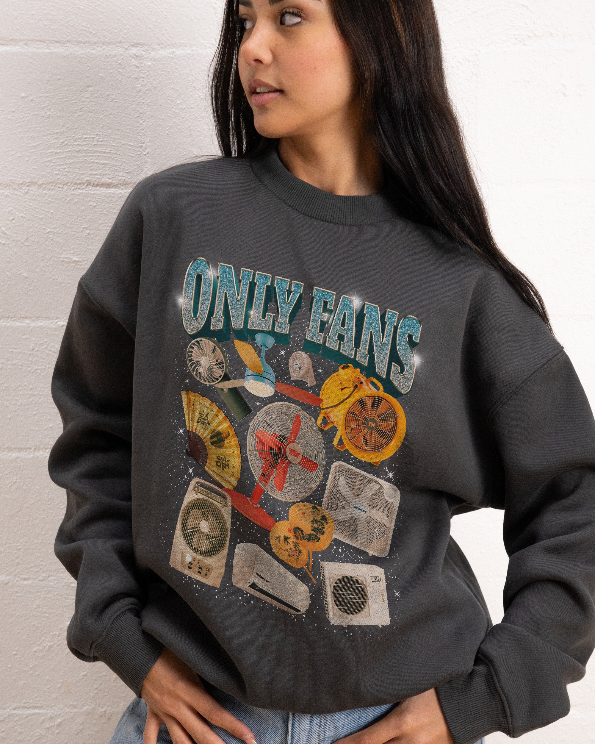 Only Fans Graphic Sweatshirt - Unisex Premium 340gsm Cotton-Poly Blend
