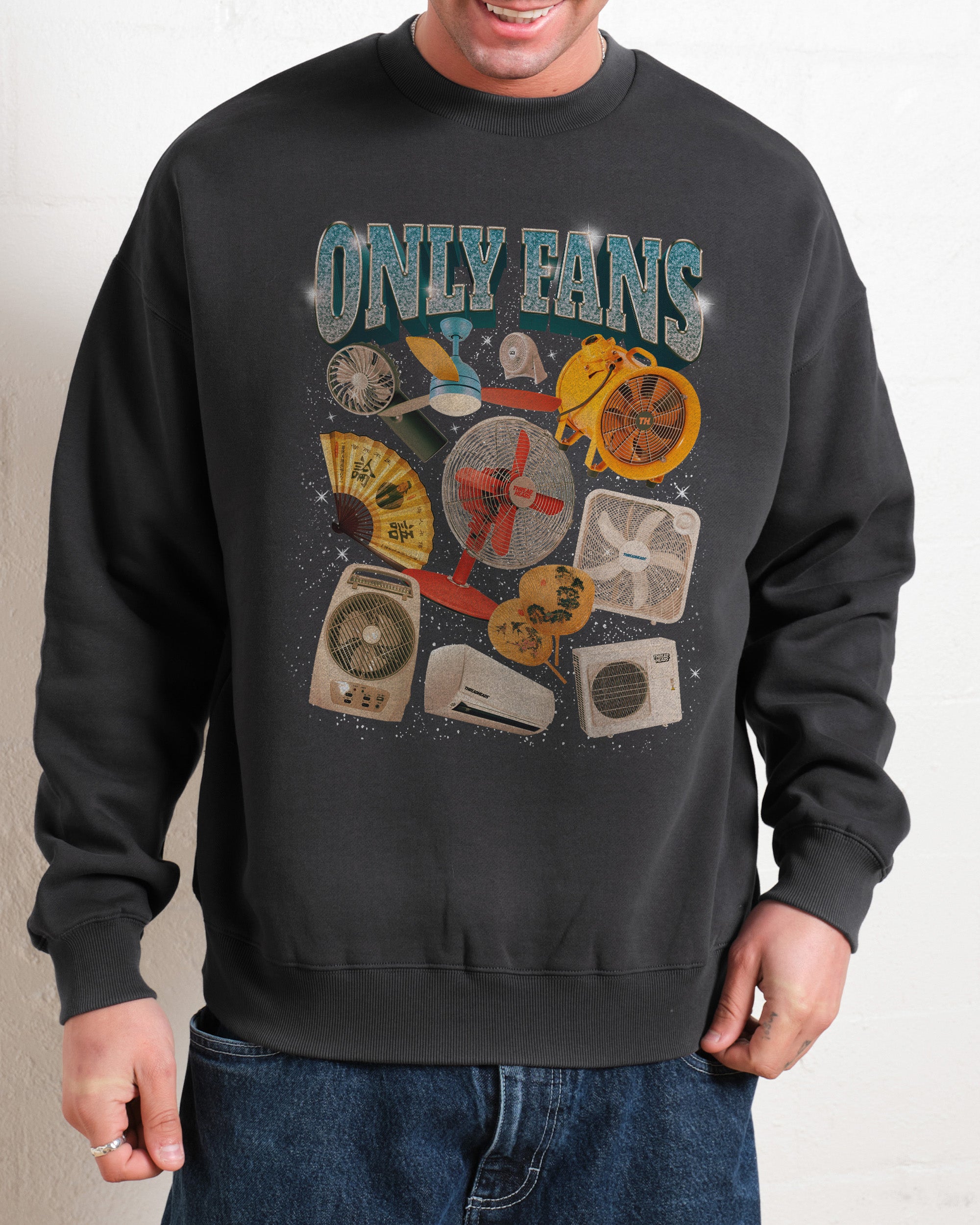 Only Fans Graphic Sweatshirt - Unisex Premium 340gsm Cotton-Poly Blend