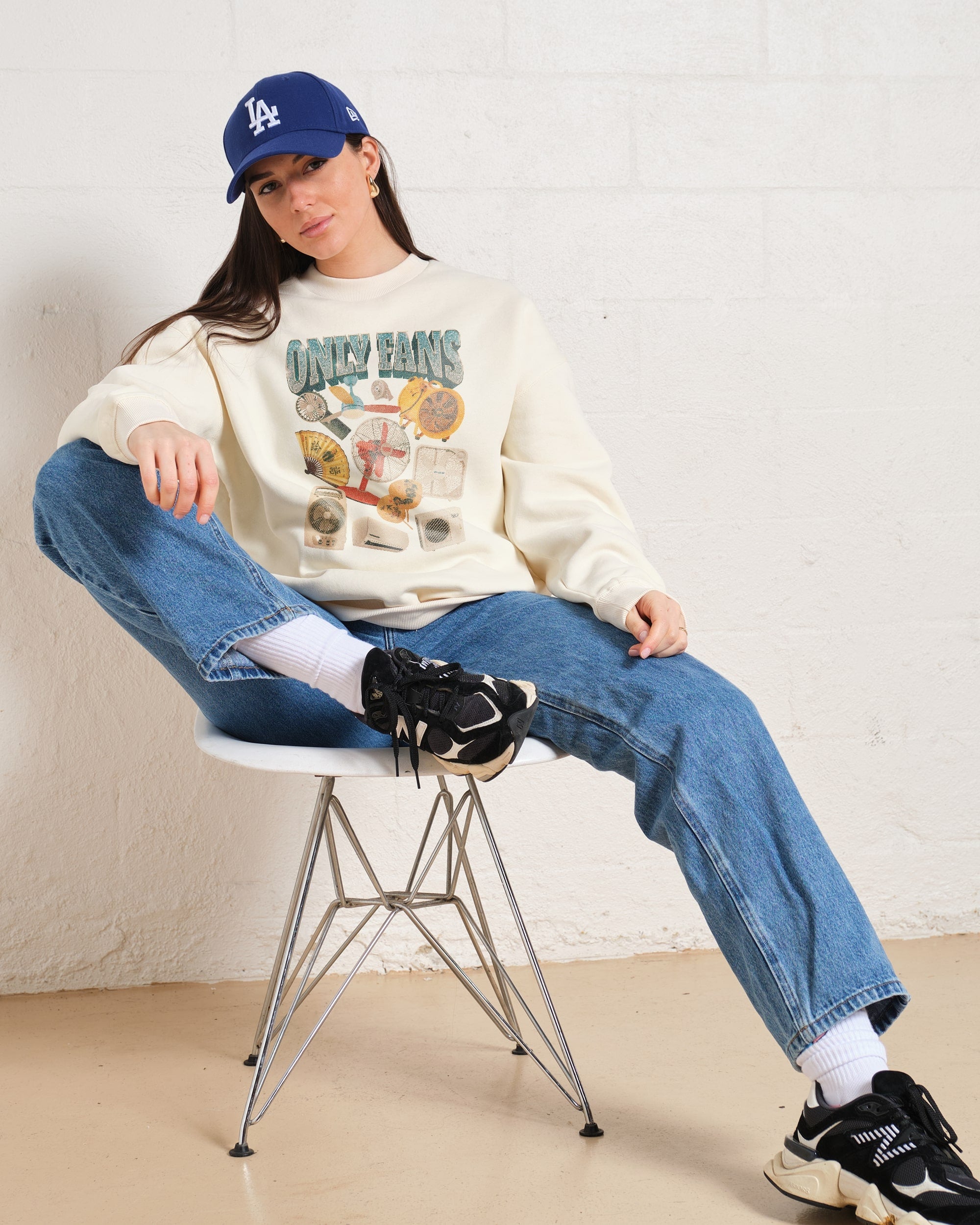 Only Fans Graphic Sweatshirt - Unisex Premium 340gsm Cotton-Poly Blend