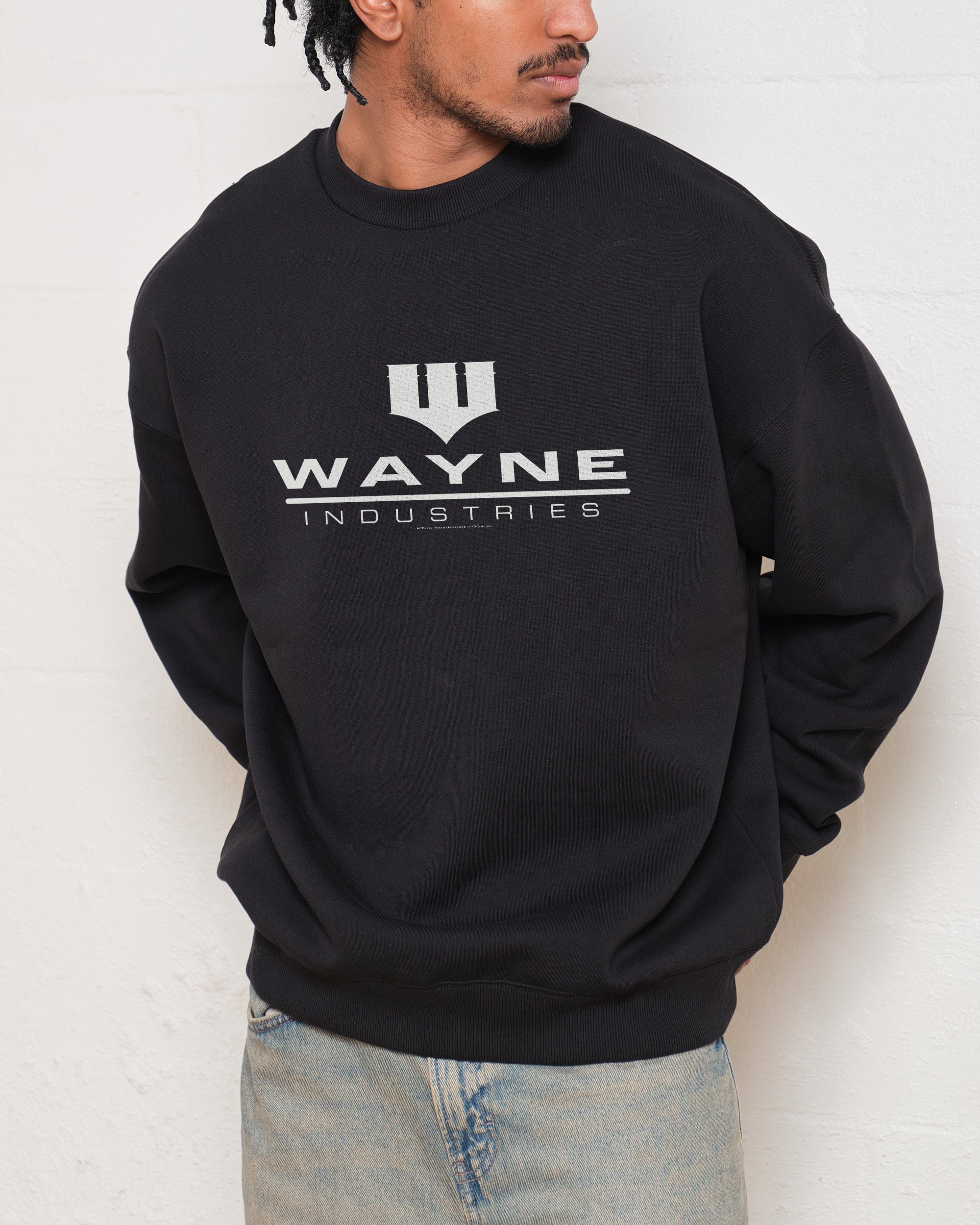 Wayne Industries Graphic Unisex Sweatshirt 80% Cotton 340gsm