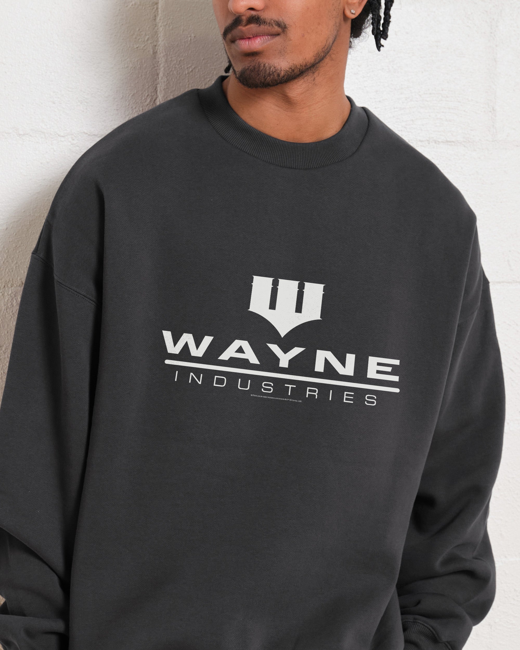 Wayne Industries Graphic Unisex Sweatshirt 80% Cotton 340gsm