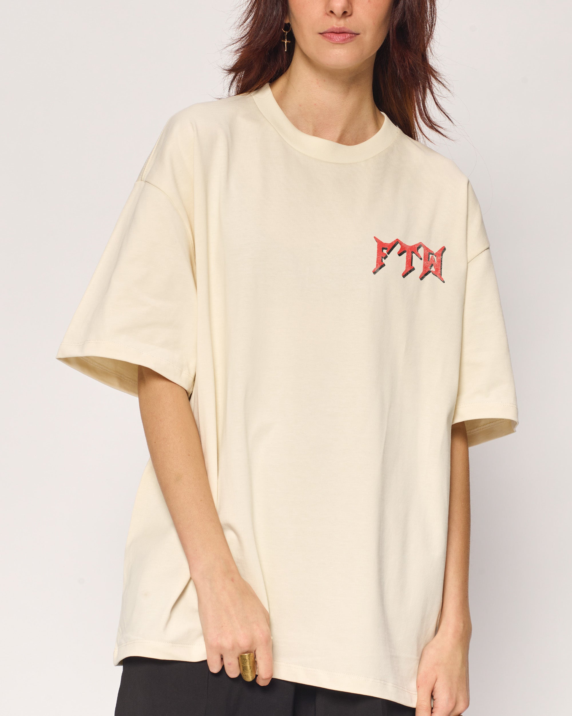 F**k The World Oversized Graphic Tee - Unisex 100% Combed Cotton Heavyweight